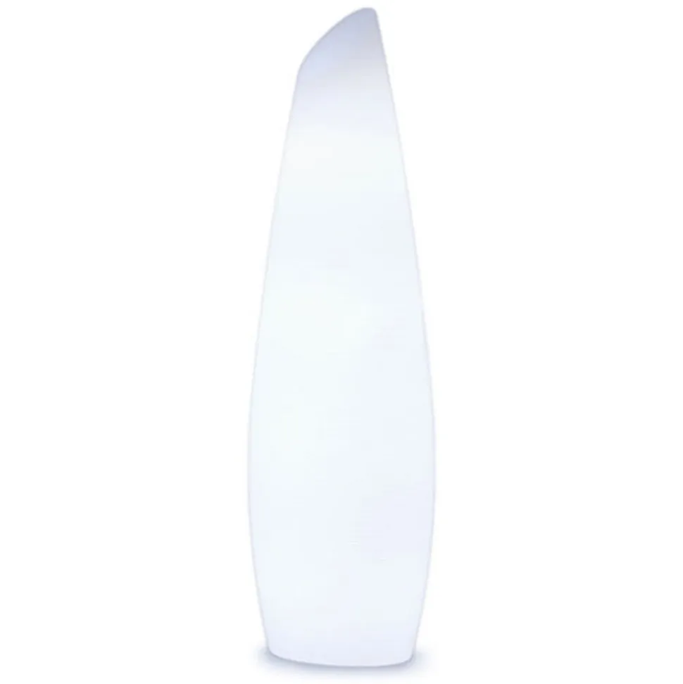Newgarden LED-gulvlampe Fredo, hvid, plast, 140 cm