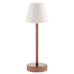 Newgarden Lola Slim LED-bordlampe batteri rosaguld