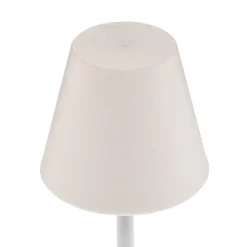 Newgarden Lola Slim LED-bordlampe, batteri, hvid