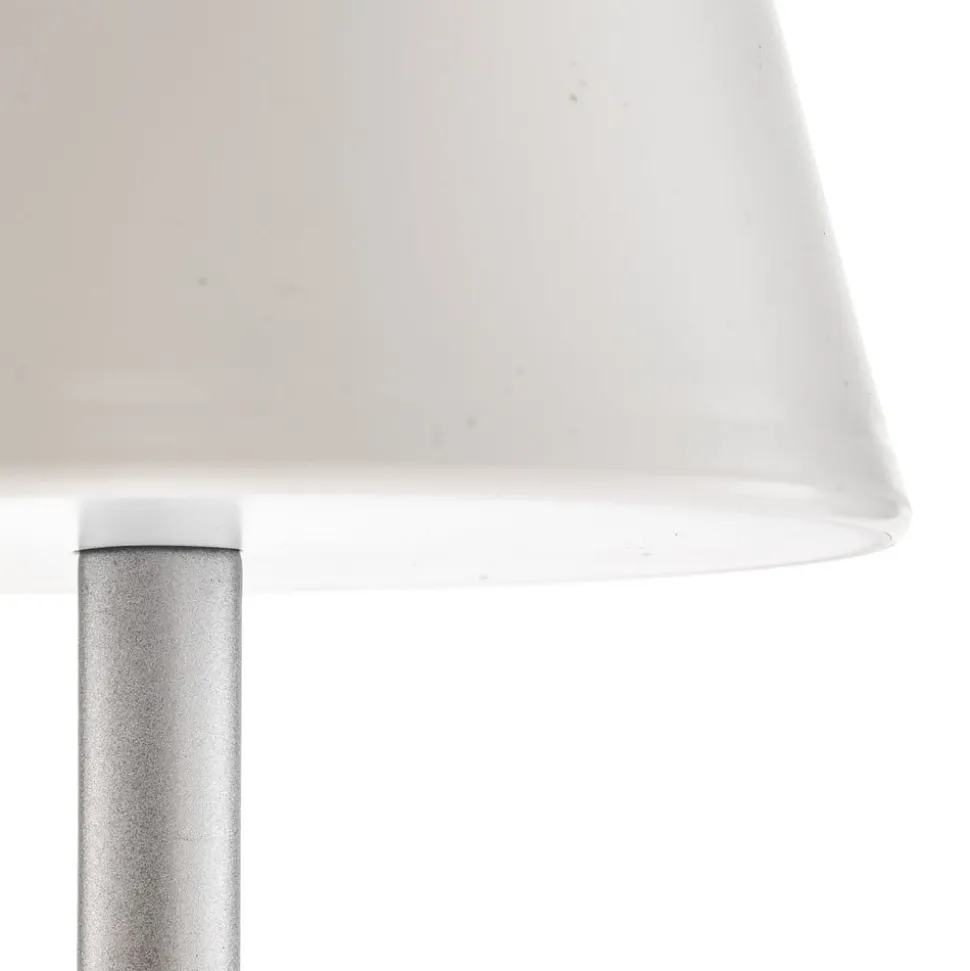 Newgarden Lola Slim LED-bordlampe, batteri, grå