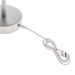 Newgarden Lola Slim LED-bordlampe, batteri, grå