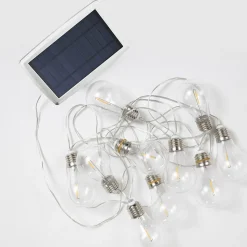 Newgarden Stella LED-solcellelyskæde, 2.700 K