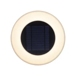Newgarden Wally LED-solcellelampe til vægmontering, Ø 27 cm