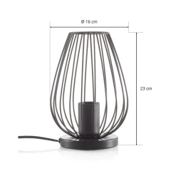 Newtown - en bordlampe i vintage look