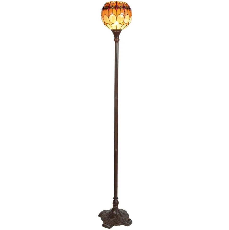 Niley - gulvlampe i Tiffany-stil