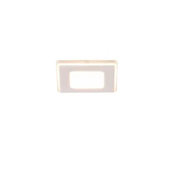 Nimbus LED-lampe IP44 8,5x8,5cm 830 hvid