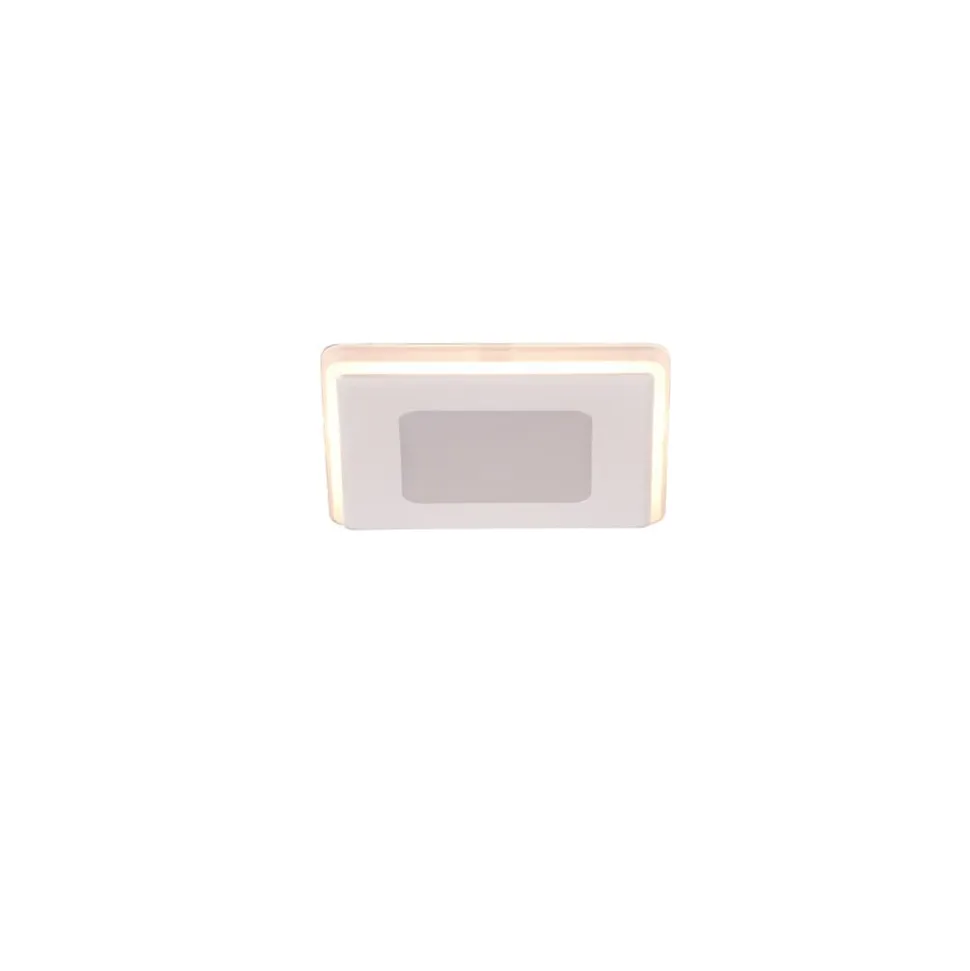 Nimbus LED-lampe IP44 8,5x8,5cm 830 hvid