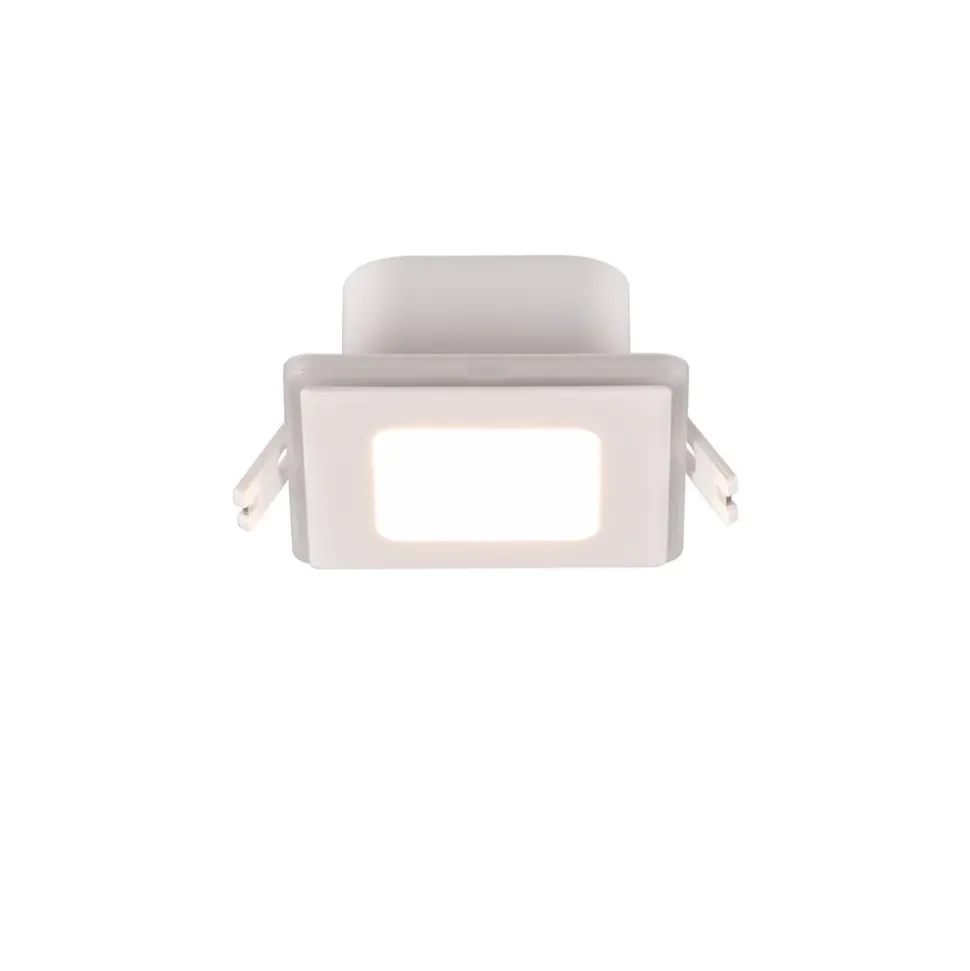 Nimbus LED-lampe IP44 8,5x8,5cm 830 hvid