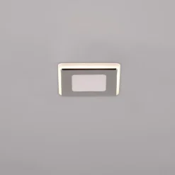 Nimbus LED-lampe IP44 8,5x8,5cm 830 krom