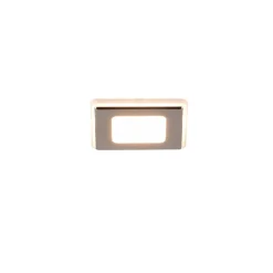 Nimbus LED-lampe IP44 8,5x8,5cm 830 krom