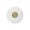 Northern LED-væglampe Glint, Ø 25 cm, glas, opal hvid