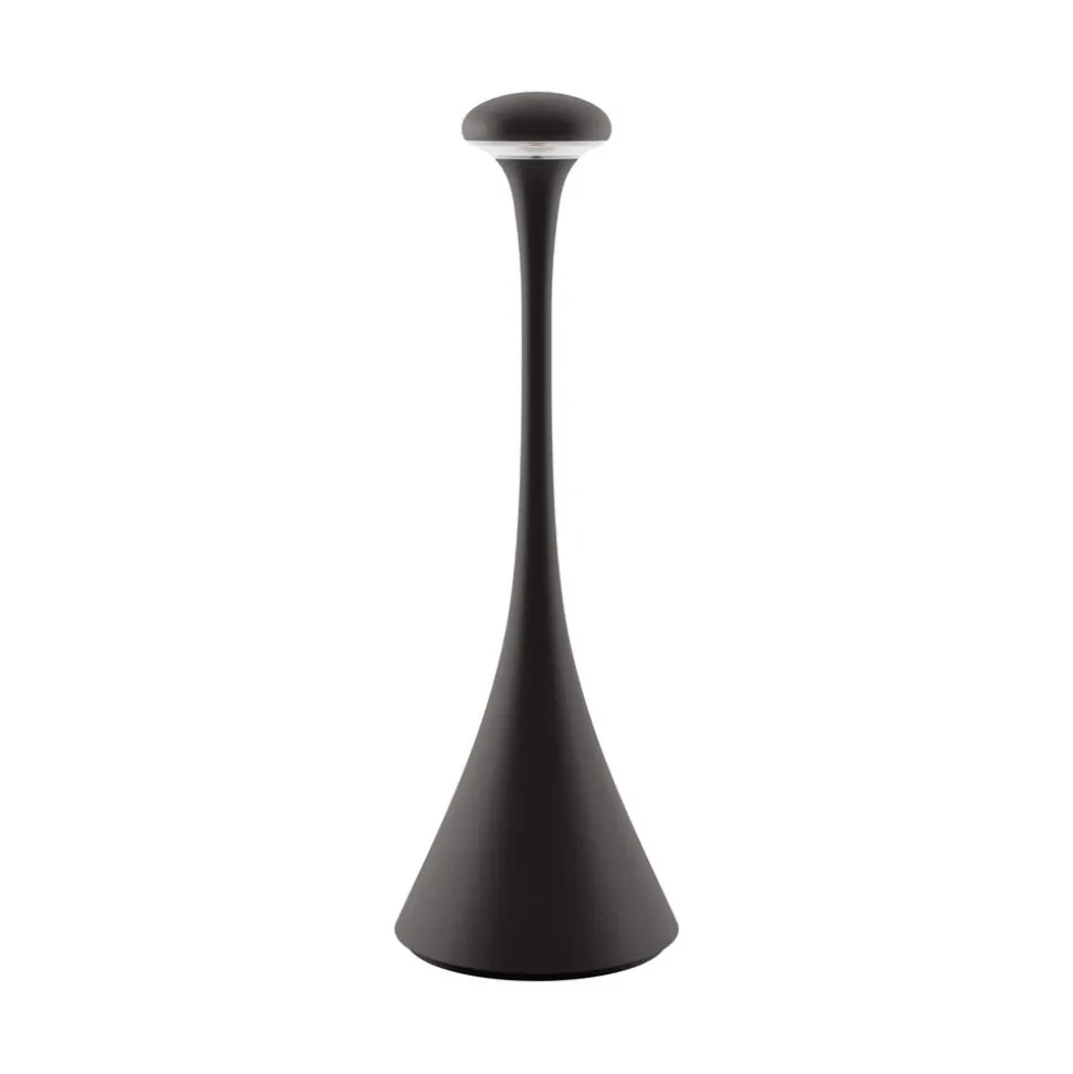 Nudrop LED-bordlampe, batteri, IP54, natsort