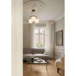 Nuura lysekrone Miira 3 Circular, Ø 54 cm, bronze/opal