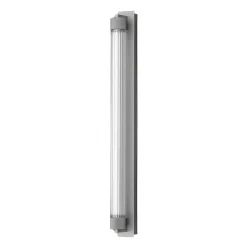 OLEV LED-væglampe CHARMER, titan, metal/glas, 2.700 K IP44