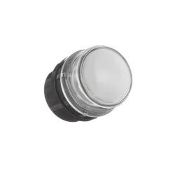 Oluce Fresnel væglampe m. glaslinse IP44 sort