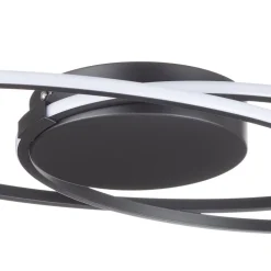 Ophelia LED-loftlampe, sort