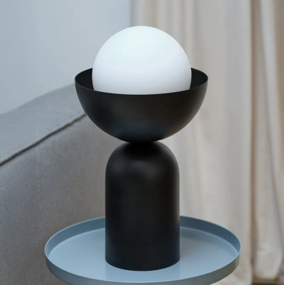 OSRAM bordlampe Decor Bowl, sort, stål, E14