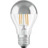 OSRAM E27 Mirror LED-pære sølv 4 W 2.700K