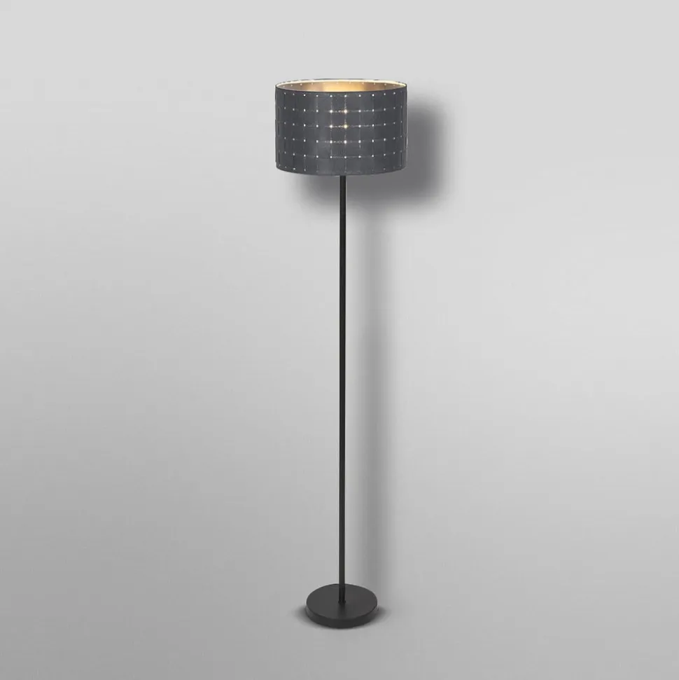 OSRAM gulvlampe Decor Felt Weaving Cans, grå, 1 lyskilde, E27