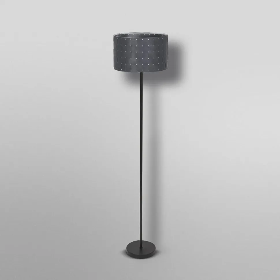 OSRAM gulvlampe Decor Felt Weaving Cans, grå, 1 lyskilde, E27