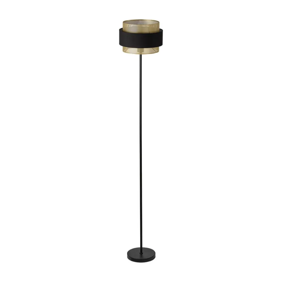 OSRAM gulvlampe Decor Hornet, sort/guld, E27, højde 175 cm
