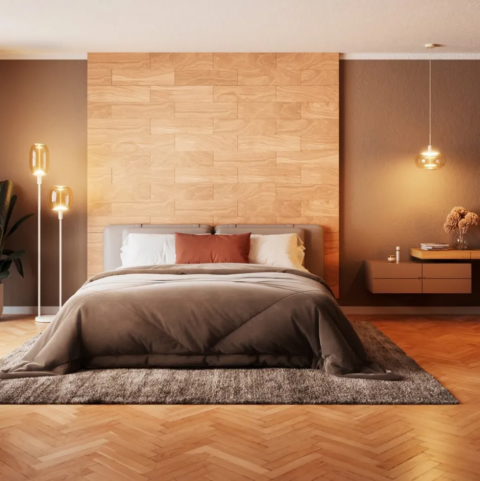 OSRAM gulvlampe DECOR STICK, beige, højde 146 cm, 2 x E27