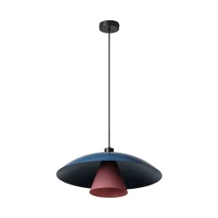 OSRAM hængelampe Decor Flying Mushroom blå/lyserød, stål, E27