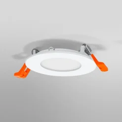 OSRAM indbygget loftlampe med LED SLIM, Ø 9 cm, 6.500 K, hvid