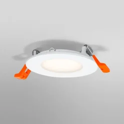 OSRAM indbygget loftlampe med LED SLIM, Ø 9 cm, 3.000 K, hvid