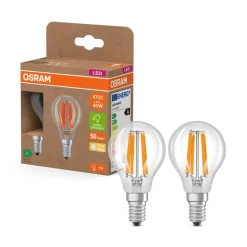 OSRAM LED Filament E14 2,2W 2700K 470lm 2-pak