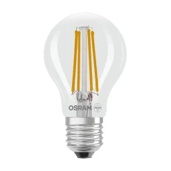 OSRAM LED glødepære E27 5W filament 2,700K 1055lm 2-pack