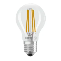 OSRAM LED glødepære E27 2,2W filament 2.700K 470lm 2-pak