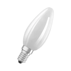 OSRAM LED stearinlys mat E14 2,2W 827 energiklasse A 3-pak