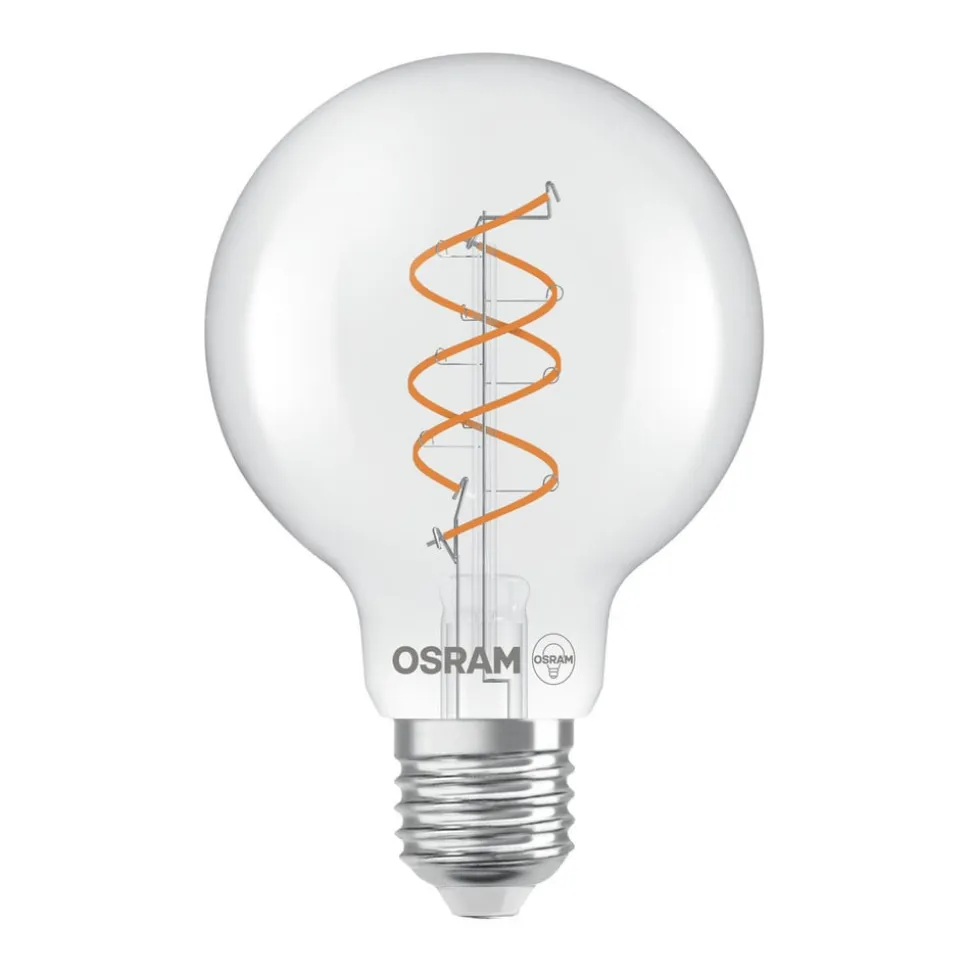 OSRAM LED Vintage G80 E27 7,2W 927 Spiral Filament clear dæmpbar