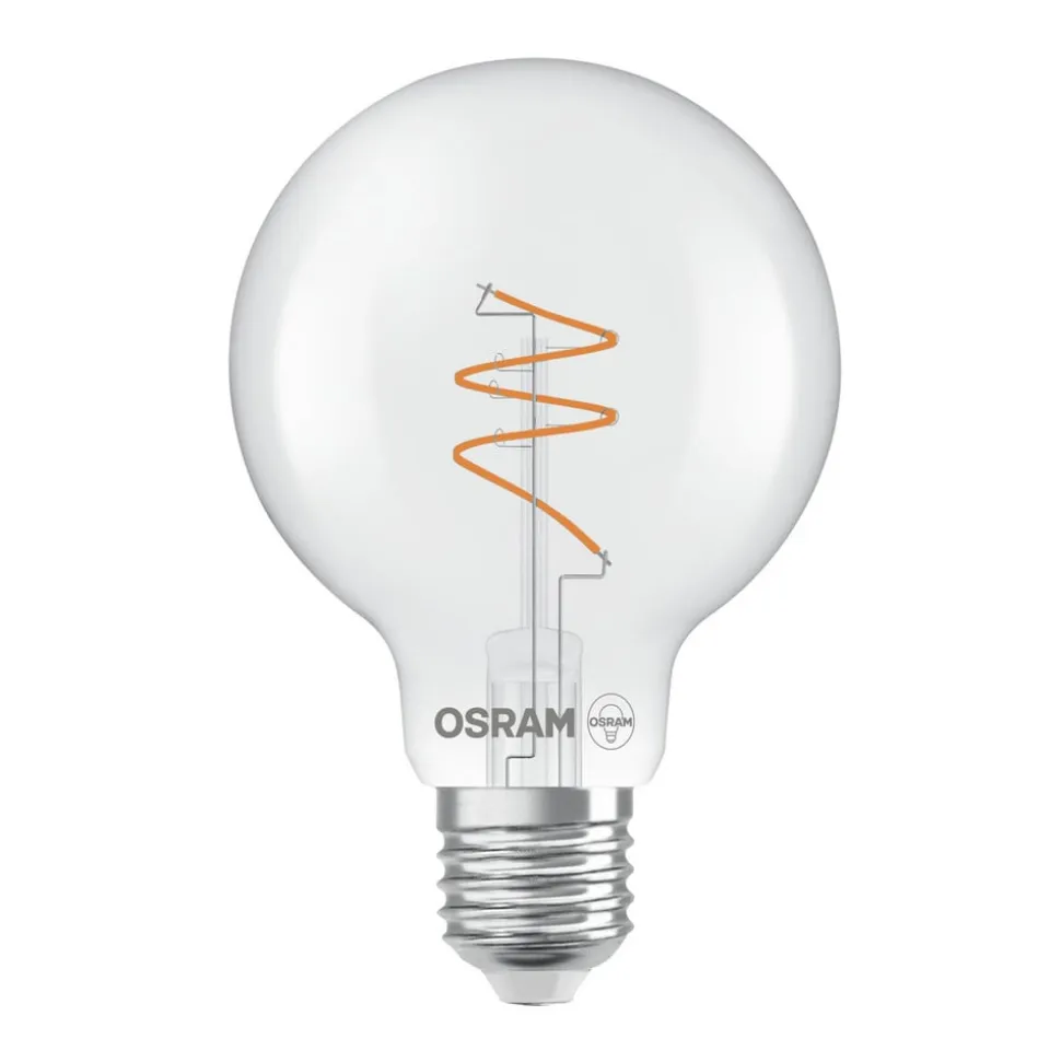 OSRAM LED Vintage G80 E27 4,6W 927 Spiral Filament clear dæmpbar