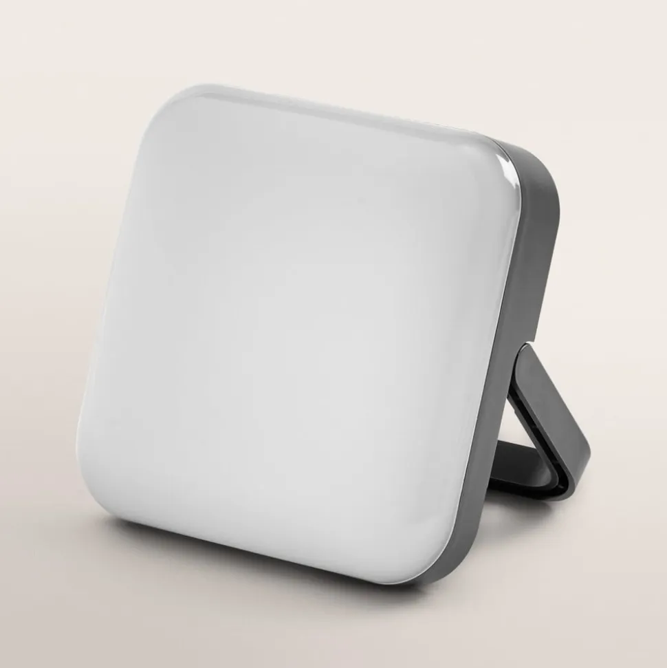 OSRAM LED-batteridrevet udendørslampe NIGHTLUX SOLAR grå dæmpbar USB-port