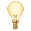 OSRAM LED-dråbe E14 4W Vintage Classic P guld