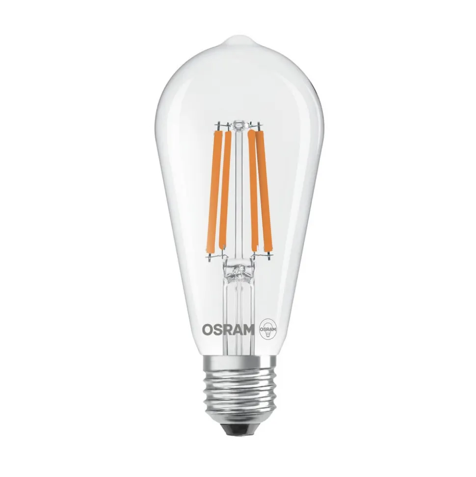 OSRAM LED-filamentpære E27 5W Filament 2,700K