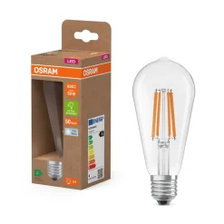 OSRAM LED-filamentpære E27 3,8W Filament 4,000K