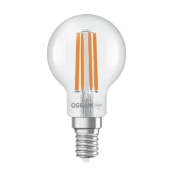 OSRAM LED-filamentpære E14 3,8W 2700K 806lm