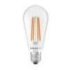OSRAM LED-filamentpære E27 3,8W Filament 2,700K
