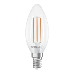 OSRAM LED-filamentpære E14 3,8W 4000K 806lm