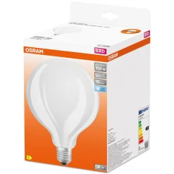 OSRAM LED-globepære E27 G125 17 W 4.000 K opal
