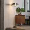 OSRAM LED-gulvlampe Decor Curve Felt, grå, filt, 3.000 K