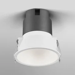 OSRAM LED-indbygningsspot TWIST, hvid/hvid, 840, Ø 9,3 cm, metal