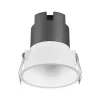 OSRAM LED-indbygningsspot TWIST, hvid/hvid, 830, Ø 9,3 cm, metal