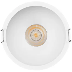 OSRAM LED-indbygningsspot TWIST, hvid/hvid, 830, Ø 9,3 cm, metal