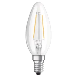 OSRAM LED-kerte E14 Classic B 2,5W 4.000K klar