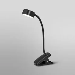 OSRAM LED-klemmelampe Office Line Cylinder sort CCT dæmpbar