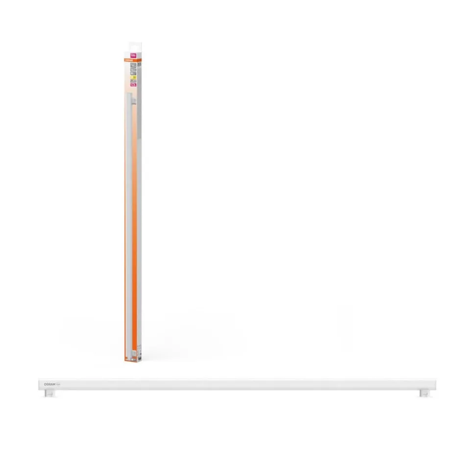 OSRAM LED-linjepære S14s 9,9 W rørpære 2.700K 100cm mat dæmpbar